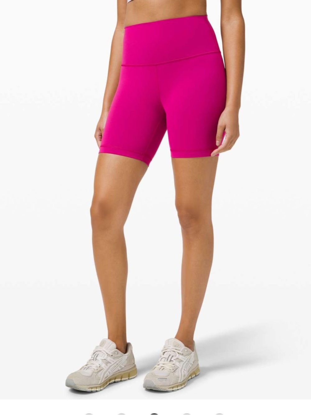 Lululemon Ripened Raspberry Wonder Train High Rise Shorts Size 4 - Picture 2 of 10
